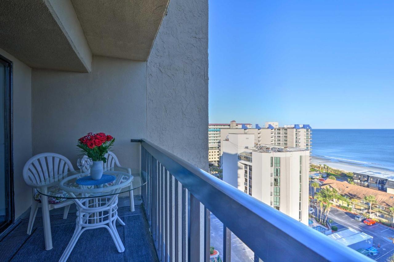 Myrtle Beach Condo With Ocean Views - Walk To Beach! Exteriör bild