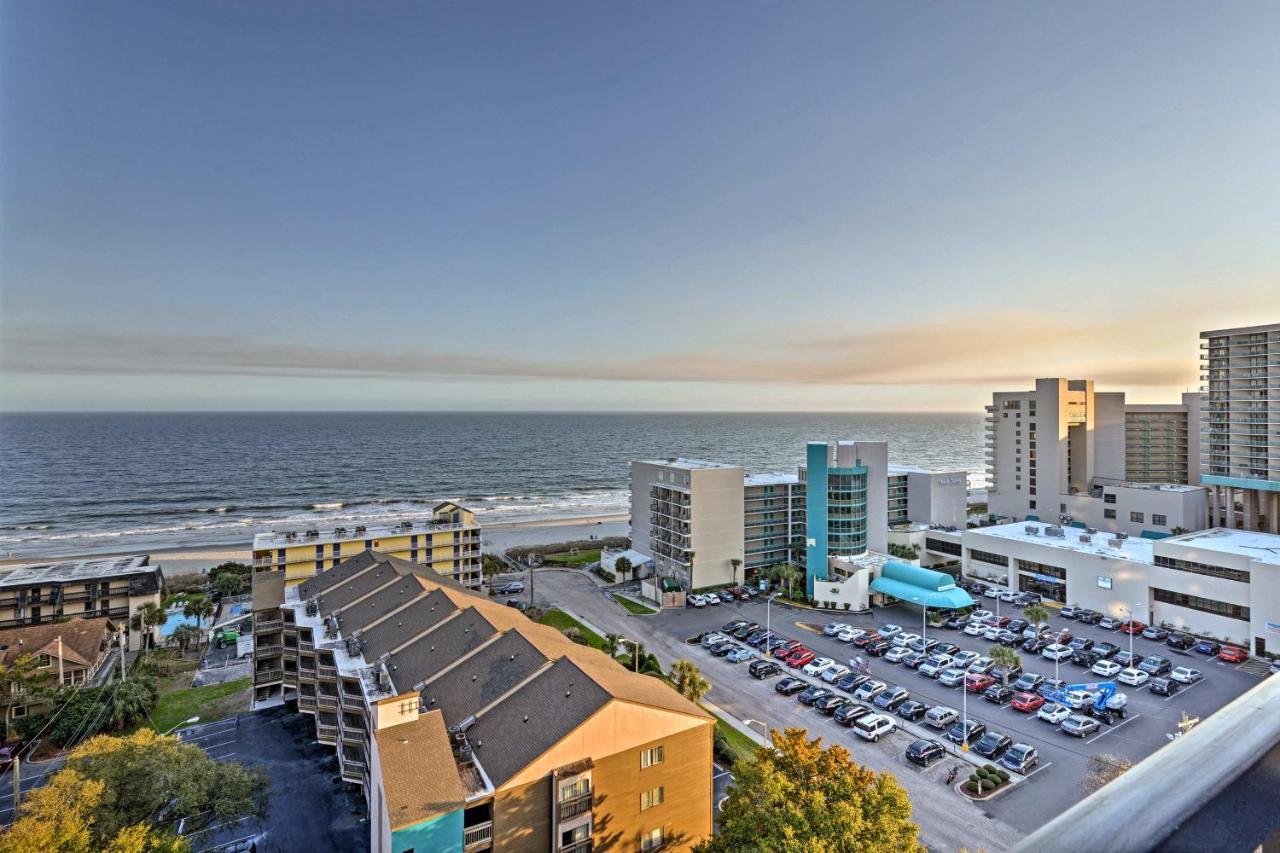 Myrtle Beach Condo With Ocean Views - Walk To Beach! Exteriör bild
